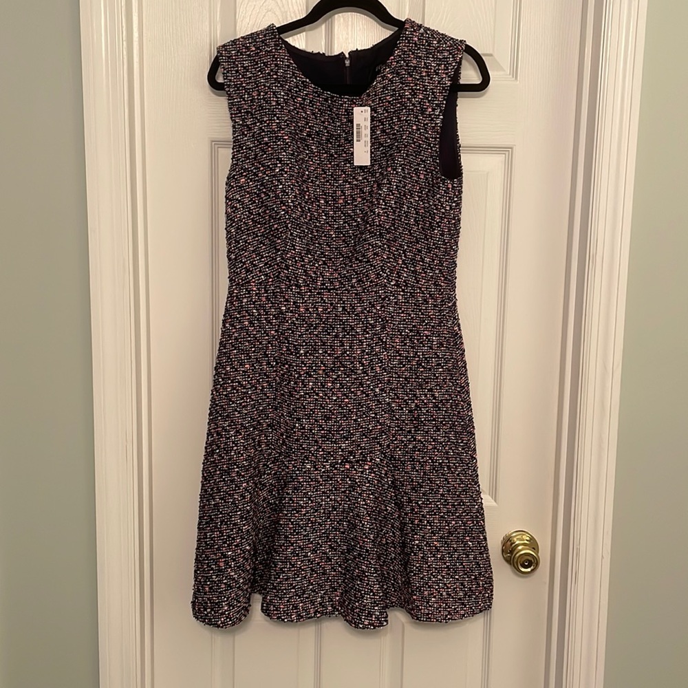 NWT J.Crew tweed sheath dress